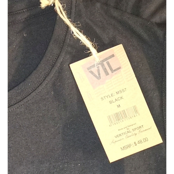 COUPLE / VERTICAL SPORT / Sleeveless Jacket /BLACK/ Men's / size: M art. 101589 - Picture 5 of 7